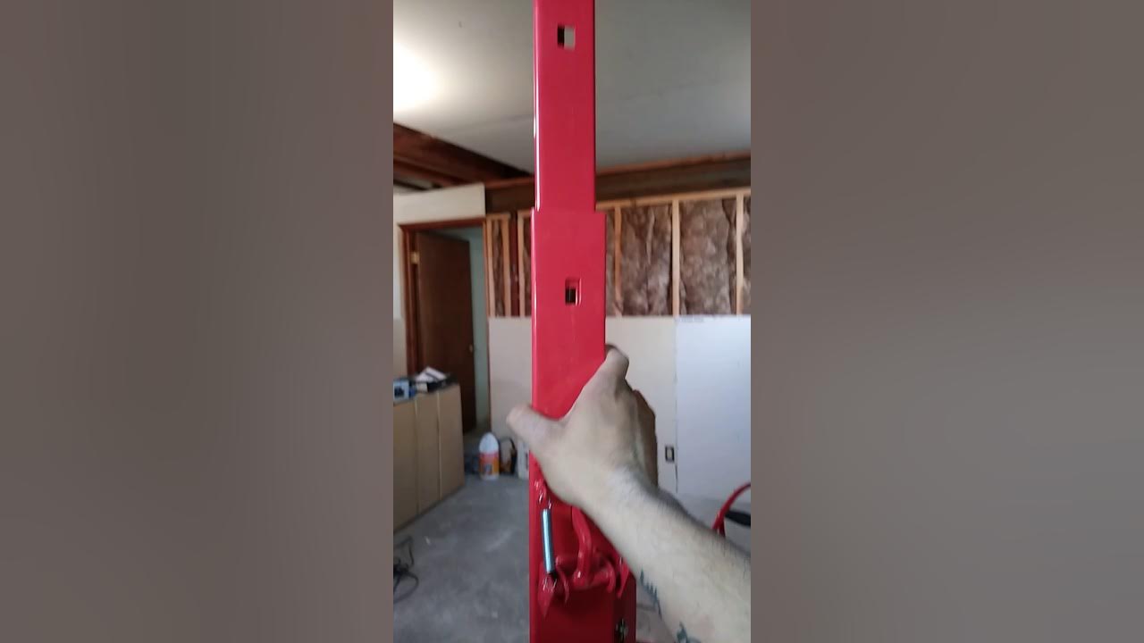Update on Harbor freight drywall hoist YouTube