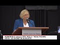Nonprofit calls Gov. Mills 'healthcare hero' at event in Augusta