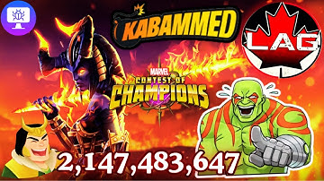 WTF 2 BILLION DAMAGE SP3!!! Craziest Bug In The History Of Marvel Contest of Champions? PurGOATatory