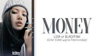 LISA 'MONEY' (Color Coded Lyrics eng|esp) ANGIE GALAXY ~ ANGIE STAR Resimi