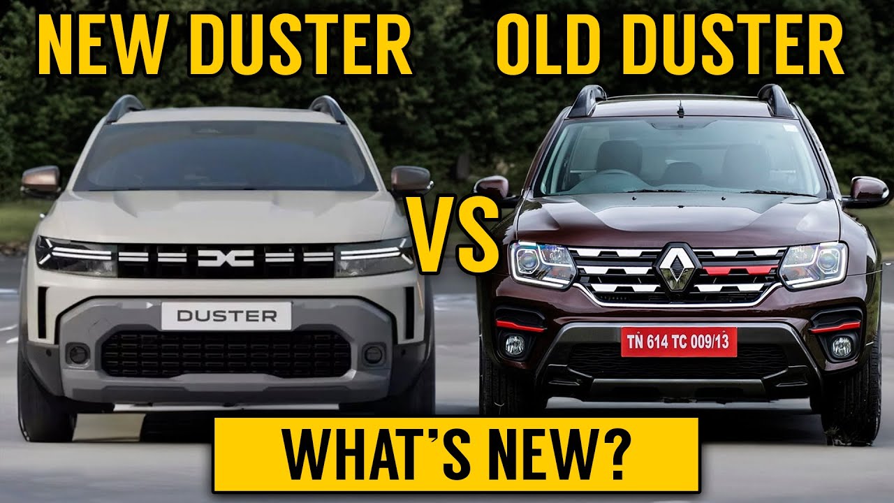 New Duster VS old Duster New Renault Duster revealed What's