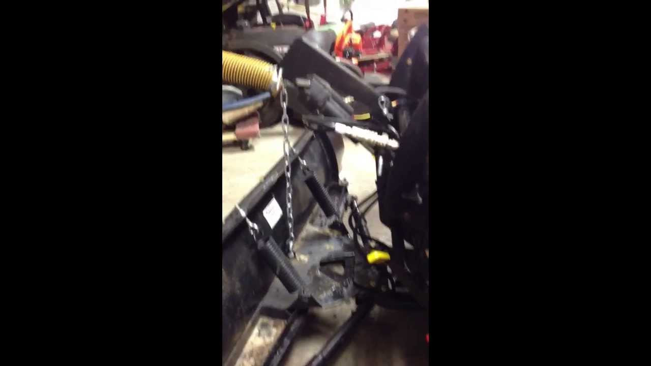 Polaris Ranger Glacier Curtis Snow Plow Hydraulic Modification YouTube