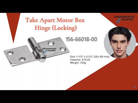 Take Apart Motor Box Hinge (Locking) 156-66018-00