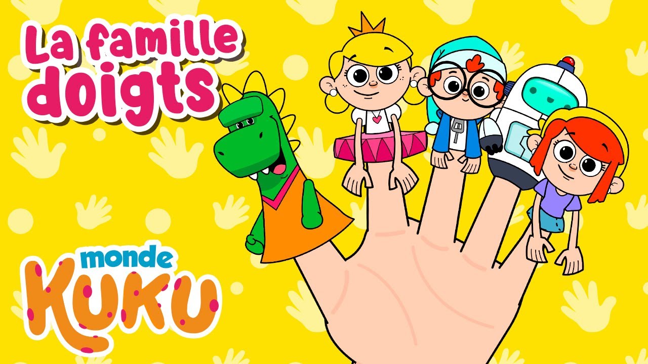 La Famille Doigts 🖐️ Monde Kuku - YouTube
