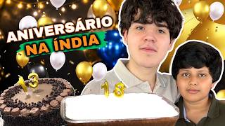 ANIVERSÁRIO dos MEUS FILHOS na ÍNDIA! Passei o Dia Fazendo os Bolos! Brasileira na Índia