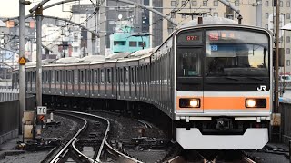 209系ﾄﾀ82編成　東京入線