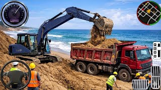 City Construction JCB Excavator 3D - Heavy Crane Driving Simulator - Android Gameplay