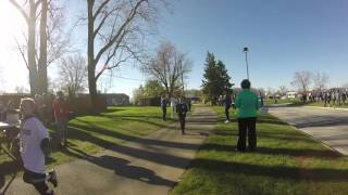 2016 Superhero Run - 5K finish line