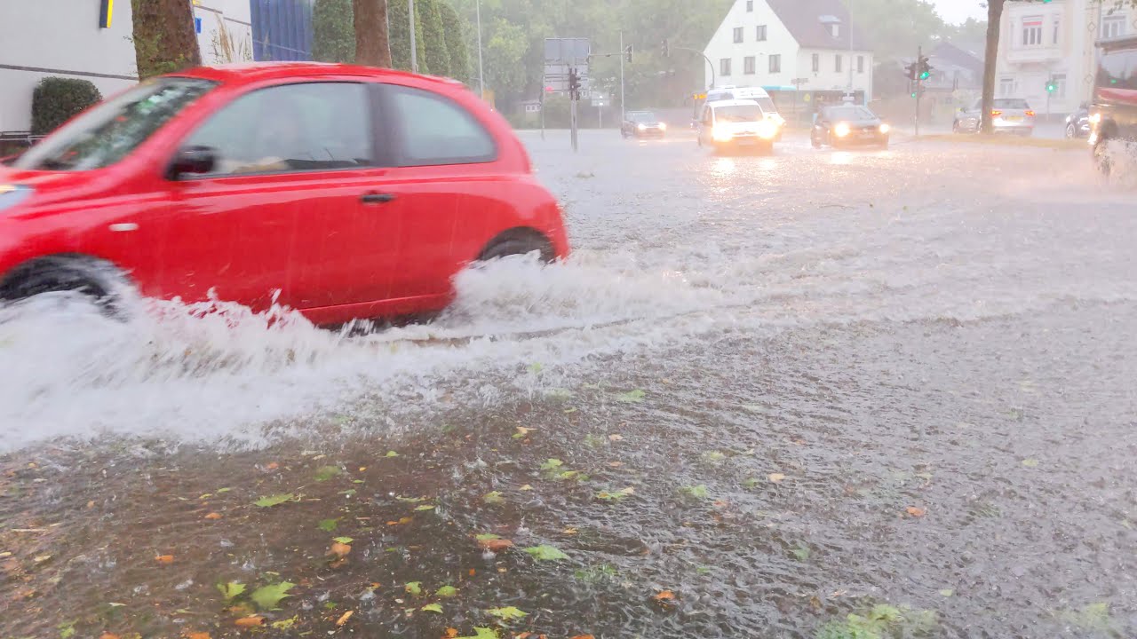 🌩️ Unwetter Gewitter Bocholt 02.07.2025: Starkregen und Sturmböen richten große Schäden an 🌧️🌬️