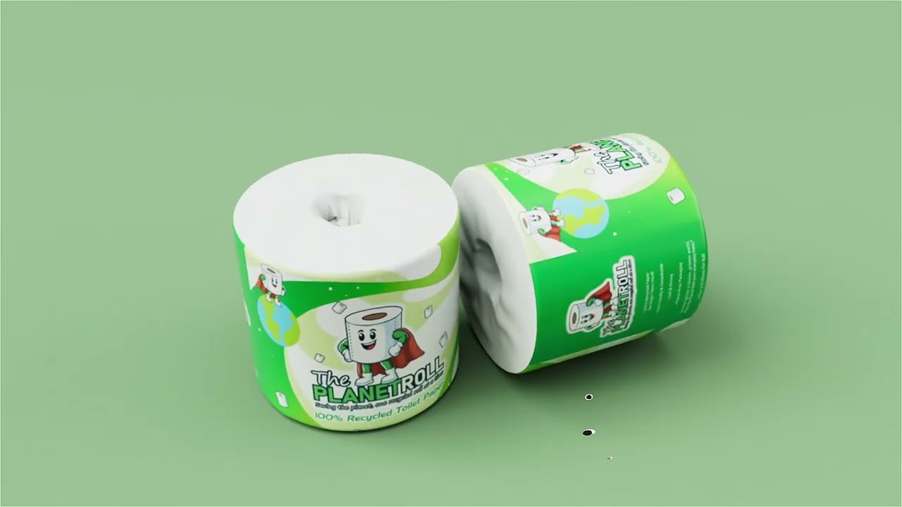 The Planet Roll - Eco Friendly Toilet Paper