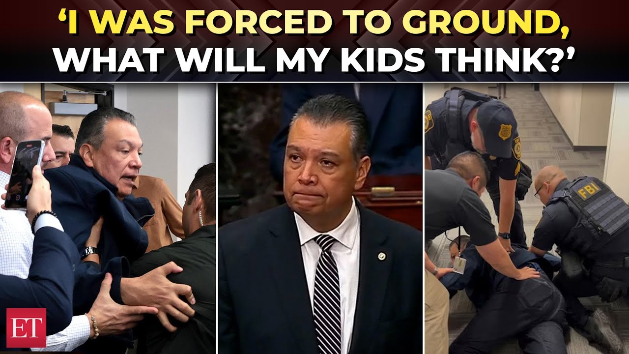 ‘I pray you never feel this’: Sen. Padilla breaks down over being handcuffed at Kristi Noem presser