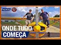 Como um piloto aprende a voar ft led santos