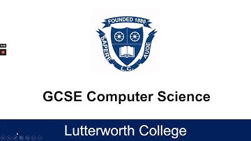 GCSE Computer Science - An Introduction