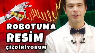 Robotuma Resim Çizdiriyorum