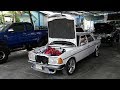 Benz w123 วางเครื่องวีโก้ 1KD สเต็ปเทอร์โบ 3000  อีกหนึ่งทีเด็ดจากอู่บุญทวีเซอร์วิส : รถซิ่งไทยแลนด์