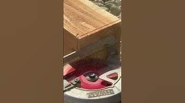 6x6 cedar columns notch #workerlife
