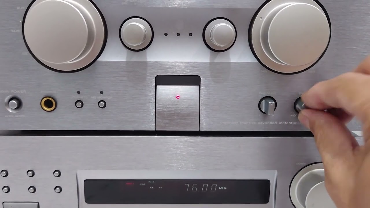 Kenwood KAF-5002 chạy 4 sò than, 110W 3tr0, tuner 450k 0943599678
