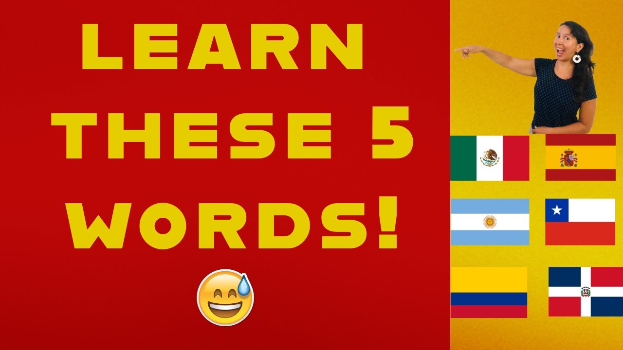 TICKET, BUS, CAR, FRIEND & PARTY in Spanish! 