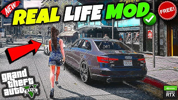 How to Install GTA 5 Real Life Mod 2025 🔥 | Live Real Life in Los Santos!
