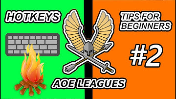 Aoe2 | Tips for beginners #2 | HOTKEYS