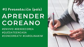 🔴[En vivo] Aprender Coreano Con Carolina Kim desde Corea~De donde es..?