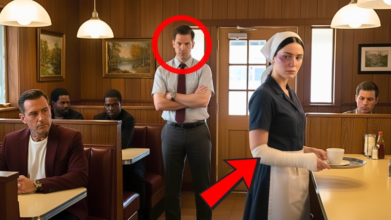 Szef Mafii Zobaczył Kelnerkę Z Złamaną Ręką — To Co Odkrył Zszokowało Go...