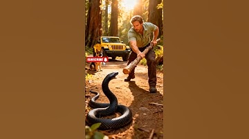 Brave Forest Ranger Rescues Puppy From Deadly Snake! 🐶🐍🌲