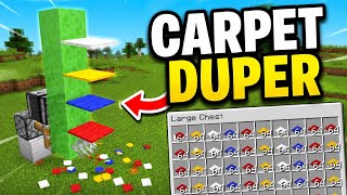 NEW 26.2+ INFINITE CARPET DUPER in Minecraft Bedrock/Java!
