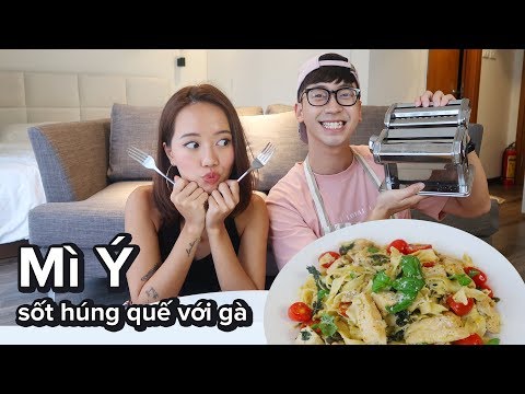 Video: Mì Ý Với Gà, Húng Quế Và Cà Chua