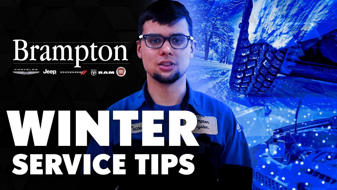 Winter Service Tips for Your Car BramptonChrysler YouTube