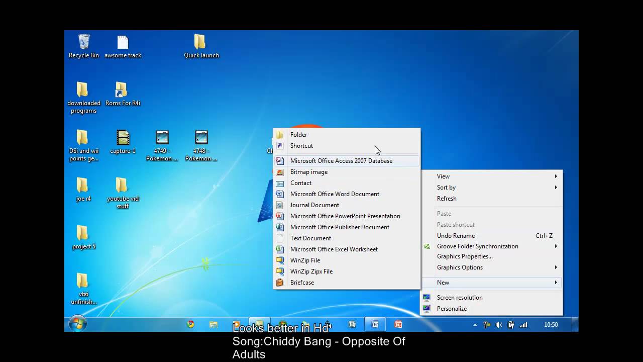 How to make a secret folder - YouTube