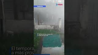 🌧️ Alerta naranja en Argentina