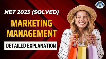 Marketing Management | UGC NET Commerce | Solved PYQs (2023) | Target JRF