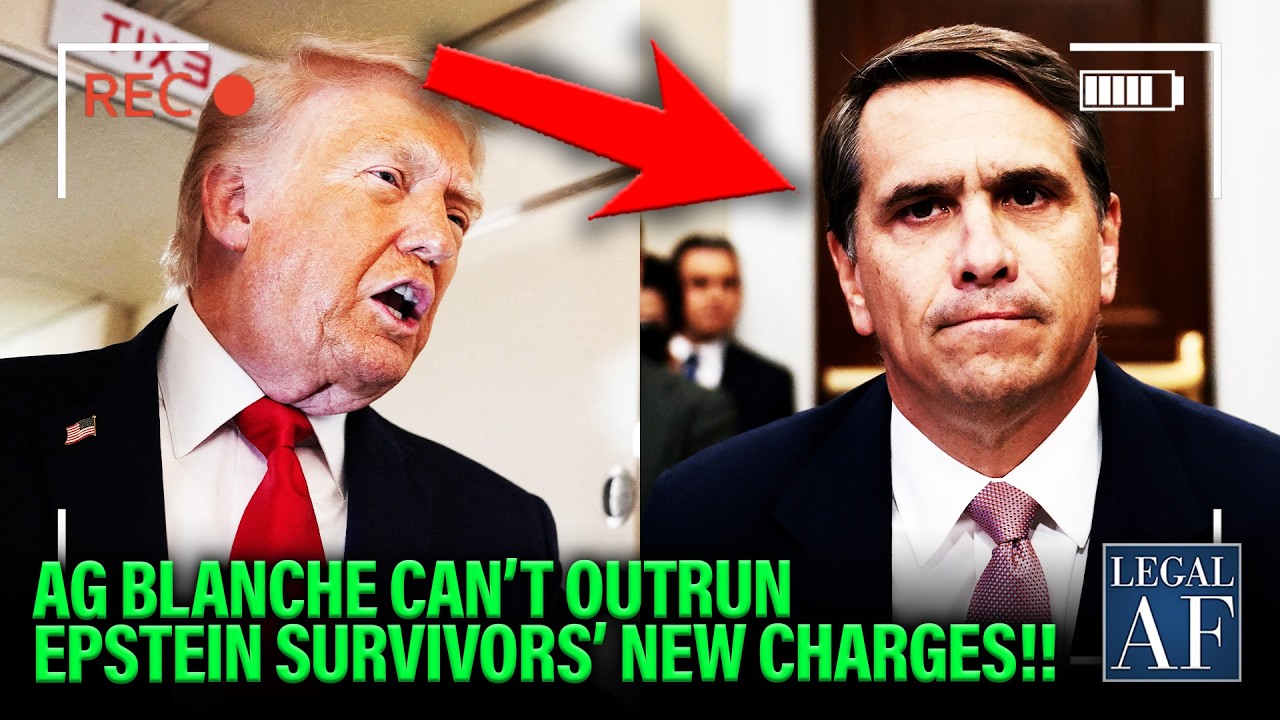 Trump FREAKS as Epstein Survivor CALL FOR AG BLANCHE RESIGNATION!!