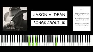 Jason Aldean, Luke Bryan - Songs About Us (BEST PIANO TUTORIAL & COVER)