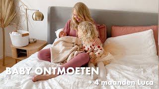 baby broertje ontmoeten! + 4 maanden Luca!