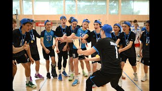Finale državnega prvenstva 2024 za starejše deklice in dečke Plazma Športne igre mladih v Ljubljani
