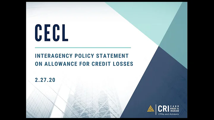 CECL: Interagency Policy Statement on Allowance fo...