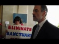 CITIZENS STORM LA MAYOR GARCETTI'S OFFICE: NO SANCTUARY CITY