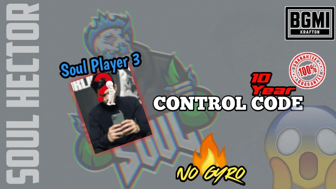 Soul Hector Three finger claw control||BGMI