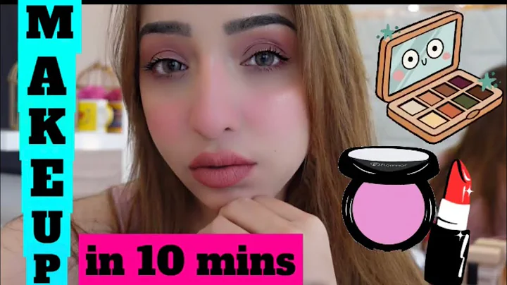 QUICK & EASY MAKEUP TUTORIAL | 10 MIN MAKEUP | EVE...