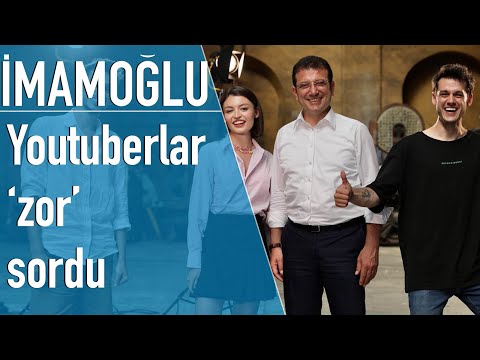 İmamoğlu, YouTuberlar ile buluştu; \