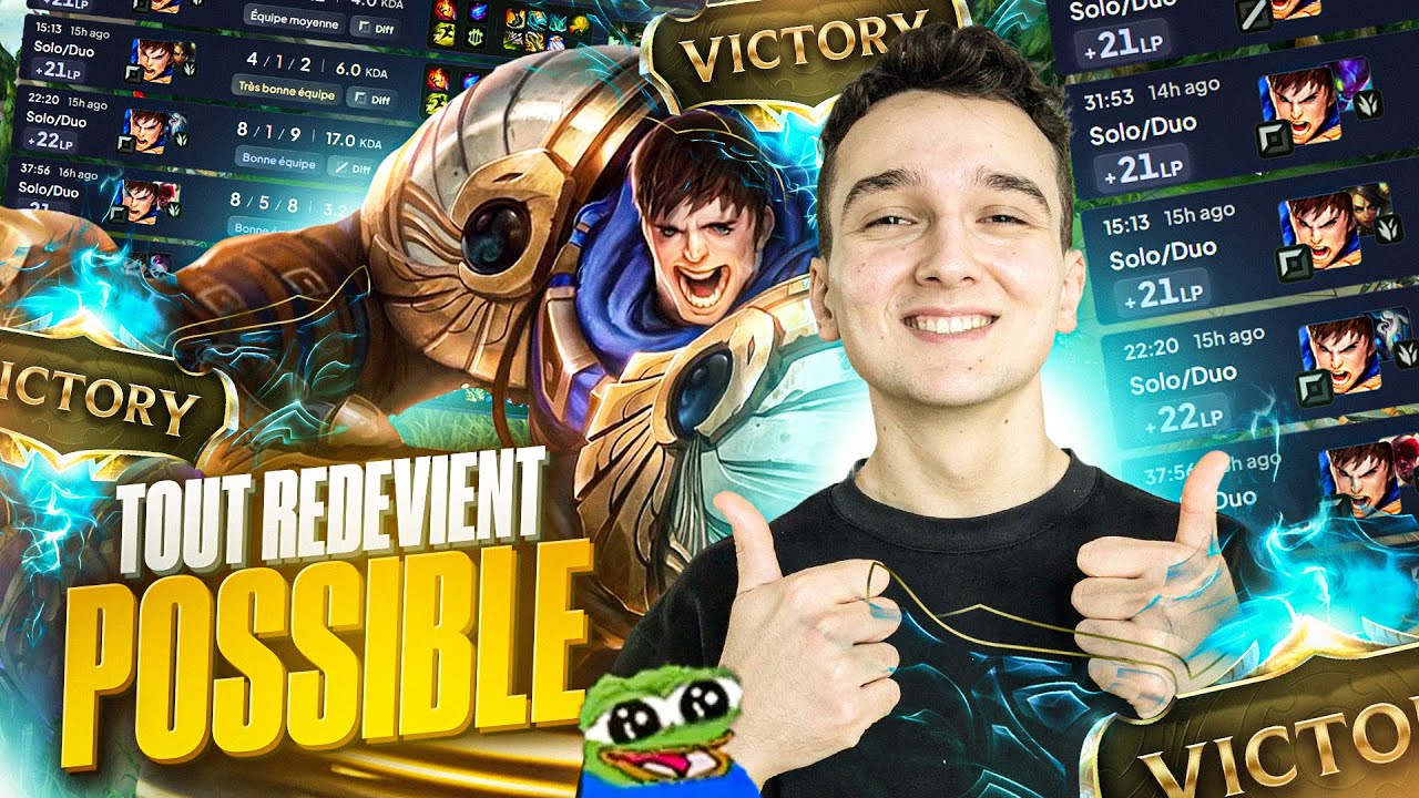 J'ai eu le DÉCLIC pour CARRY toutes les games