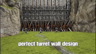 ARK: how to build the best turret wall