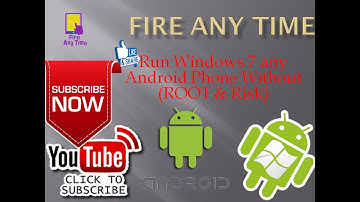 Run Windows 7 any Android Phone Without (ROOT & Risk)