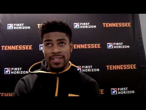 Victor Bailey Jr. reacts to win over Missouri