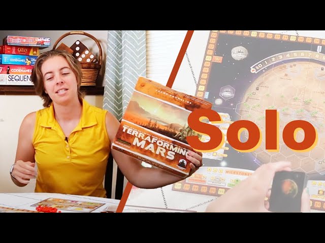 Terraforming Mars: Strategy and tips for the solo game