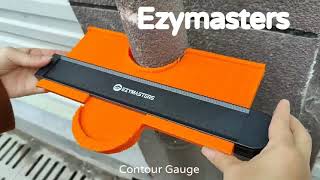 Contour Gauge shape duplicator - Precisely Copy Irregular Shapes  Great tool for Handyman. DIY work.