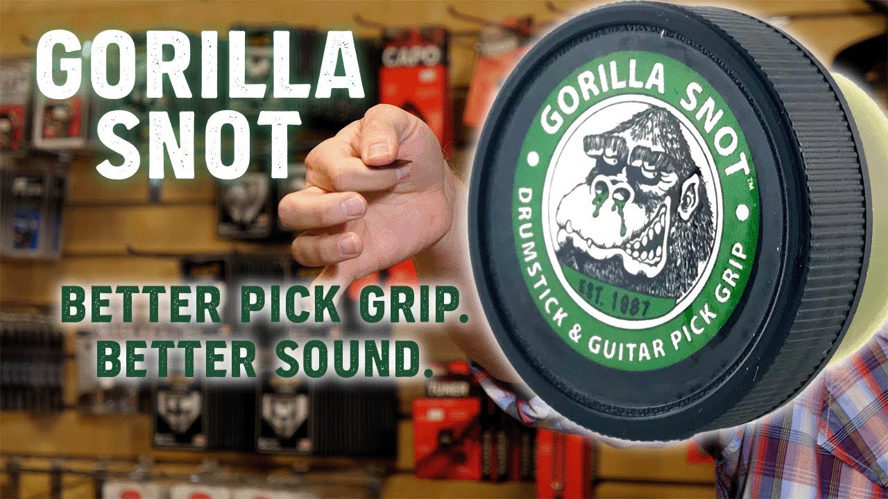 Gorilla Snot: Keep that Guitar Pick in Your Fingers!