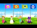 【マリオパーティ9】ミニゲームピーチVsデイジーVsロゼッタVsトッテン(COM最強 たつじん)